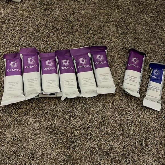 Optavia Other 8 Optavia Bars Chocolate Mintpeanut Butter Choc